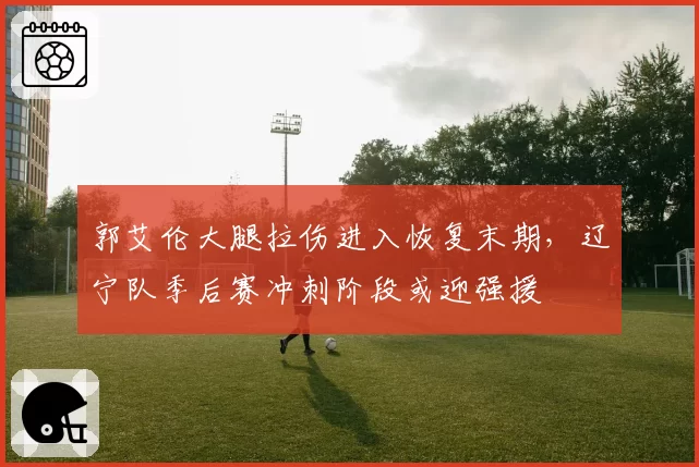 郭艾伦大腿拉伤进入恢复末期，辽宁队季后赛冲刺阶段或迎强援
